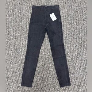 Theory brown suede pants. Size 2. NWT